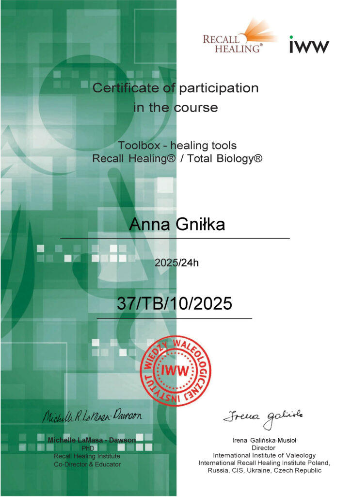 Recall Healing Toolbox